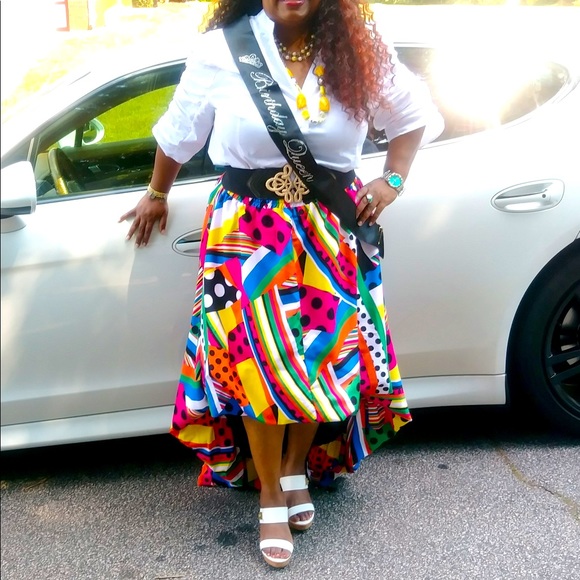 Ashley Stewart Dresses & Skirts - Ashley Stewart asymmetrical party skirt.